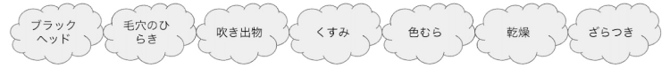 ハイドロスプラッシュの吸引＆洗浄で、頑固な毛穴汚れを取り除くトリートメントです。